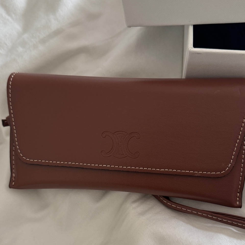 Celine Black Sunglasses with Brown Case - Picture 4 of 4